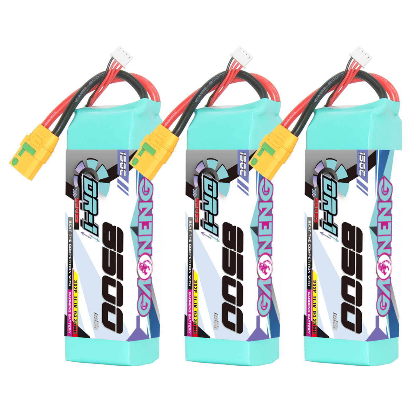 GAONENG GNB DR-1 Series 3S 14.8V 8500mAh 150C LiPo Battery XT90S Anti Spark