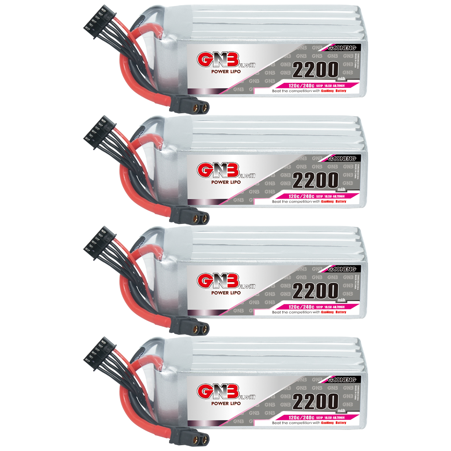 GAONENG GNB 5S 18.5V 2200mAh 120C XT60 LiPo Battery