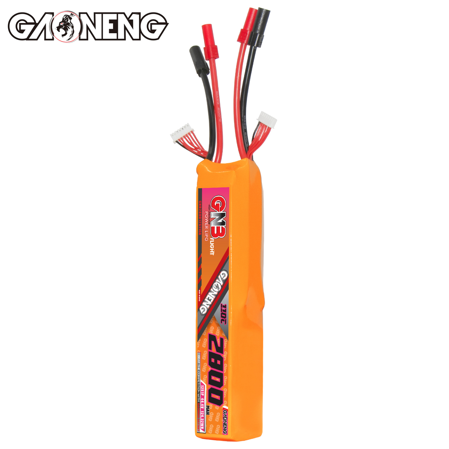 GAONENG GNB 12S 44.4V 2800mAh 110C LiPo Battery XT150