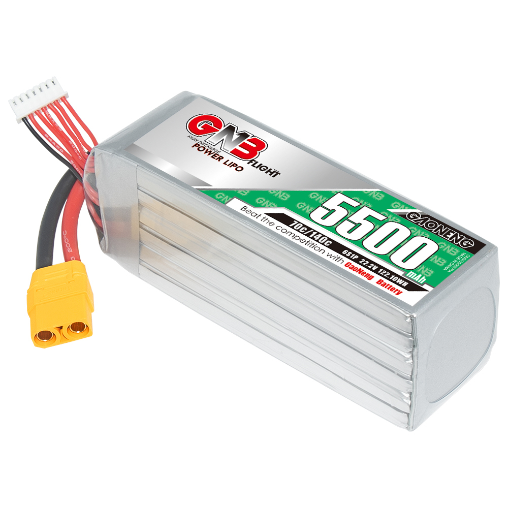 GAONENG GNB 6S 22.2V 5500mAh 70C LiPo Battery XT90