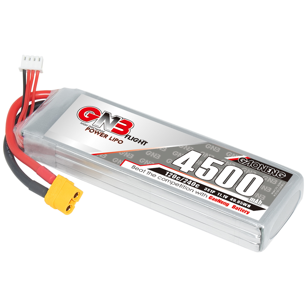 GAONENG GNB 3S 11.1V 4500mAh 120C LiPo Battery XT60