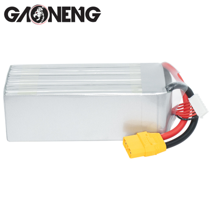 1PC - GAONENG GNB 6S 6S2P 22.2V 6000mAh 100C LiPo Battery XT90