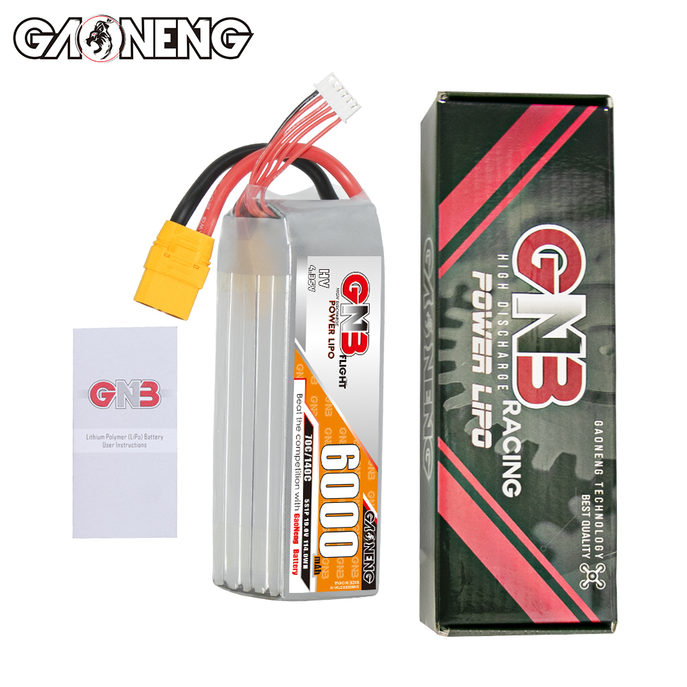 GAONENG GNB HV 5S 19V 6000mAh 70C LiPo Battery XT90