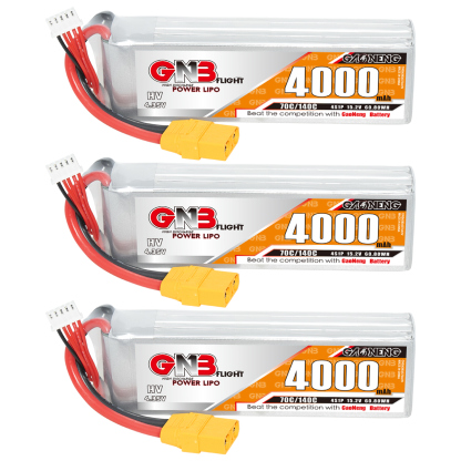 GAONENG GNB LiHV 4S 15.2V 4000mAh 70C LiPo Battery XT90
