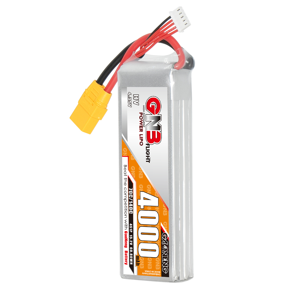 GAONENG GNB LiHV 4S 15.2V 4000mAh 70C LiPo Battery XT90