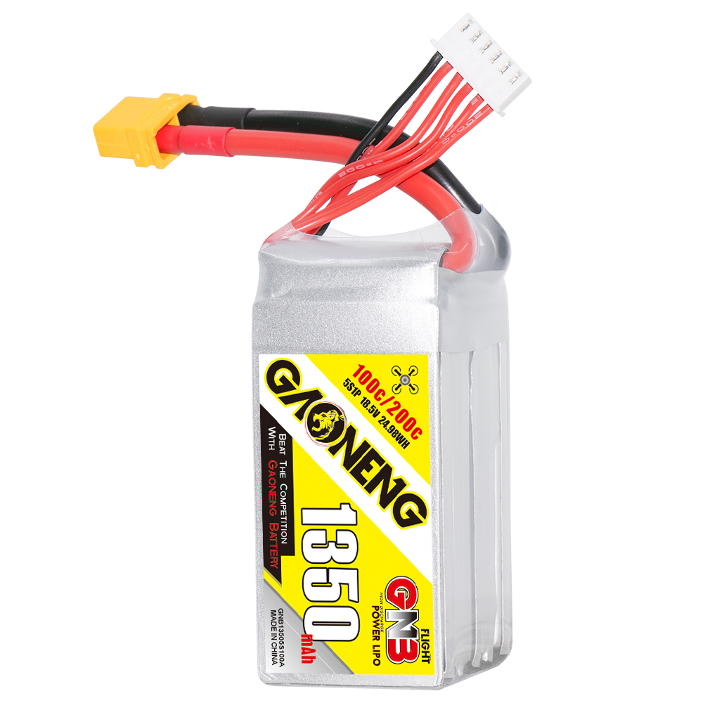 GAONENG GNB 5S 18.5V 1350mAh 100C XT60 LiPo Battery