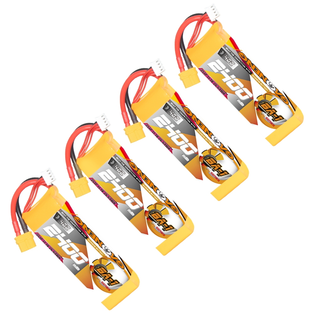 GAONENG GNB BA-1 Series 3S 11.1V 2400mAh 40C LiPo Battery XT60