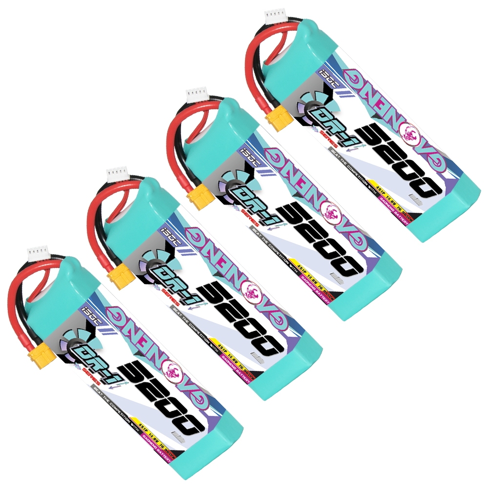 GAONENG GNB DR-1 Series 4S 14.8V 5200mAh 150C LiPo Battery XT60