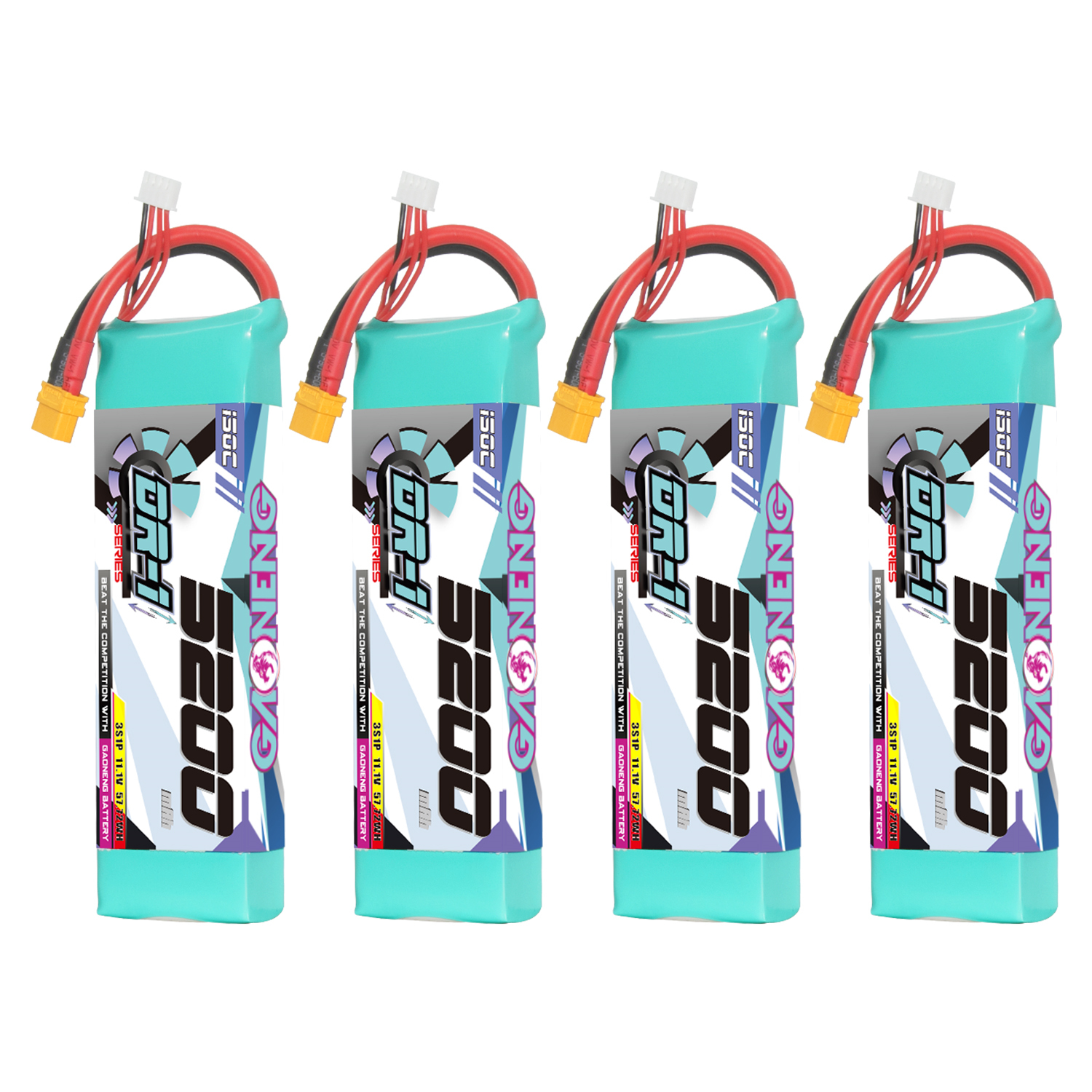GAONENG GNB DR-1 Series 3S 11.1V 5200mAh 150C LiPo Battery XT60
