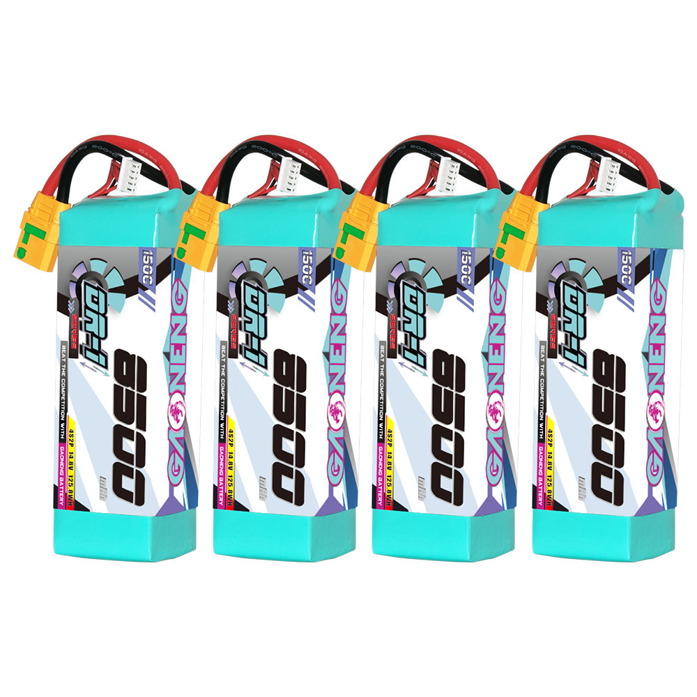 GAONENG GNB DR-1 Series 4S 14.8V 8500mAh 150C LiPo Battery XT90S Anti Spark