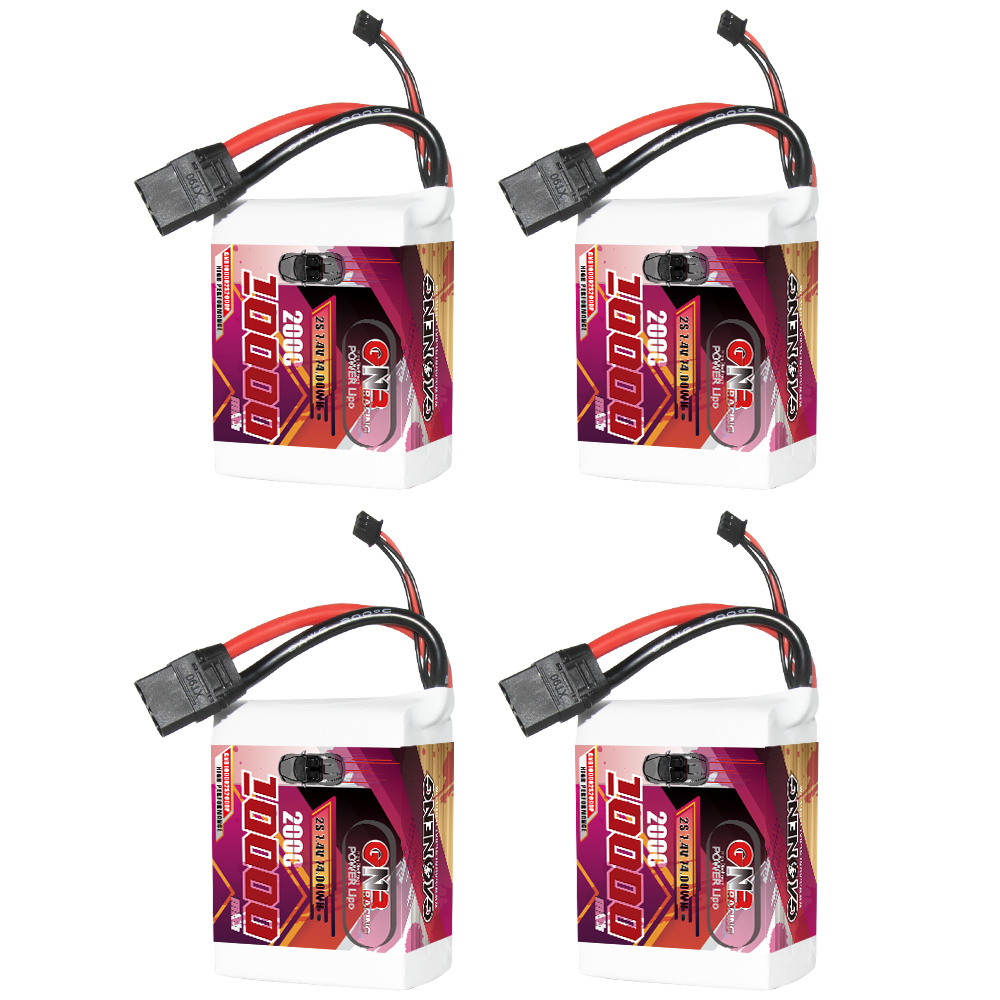GAONENG GNB 2S 7.4V 10000mAh 10AH 200C LiPo Battery XT90