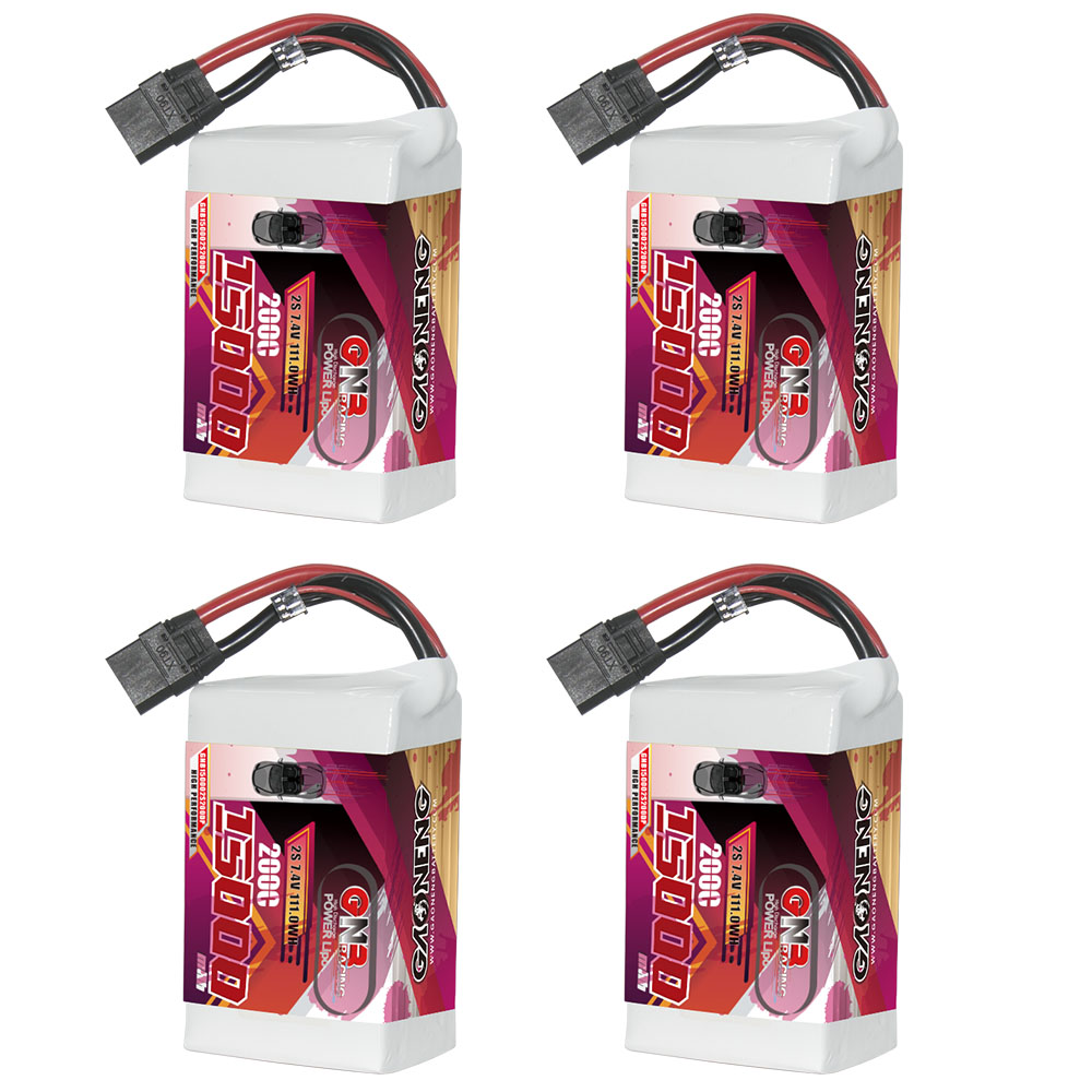 GAONENG GNB 2S 7.4V 15000mAh 15AH 200C LiPo Battery XT90