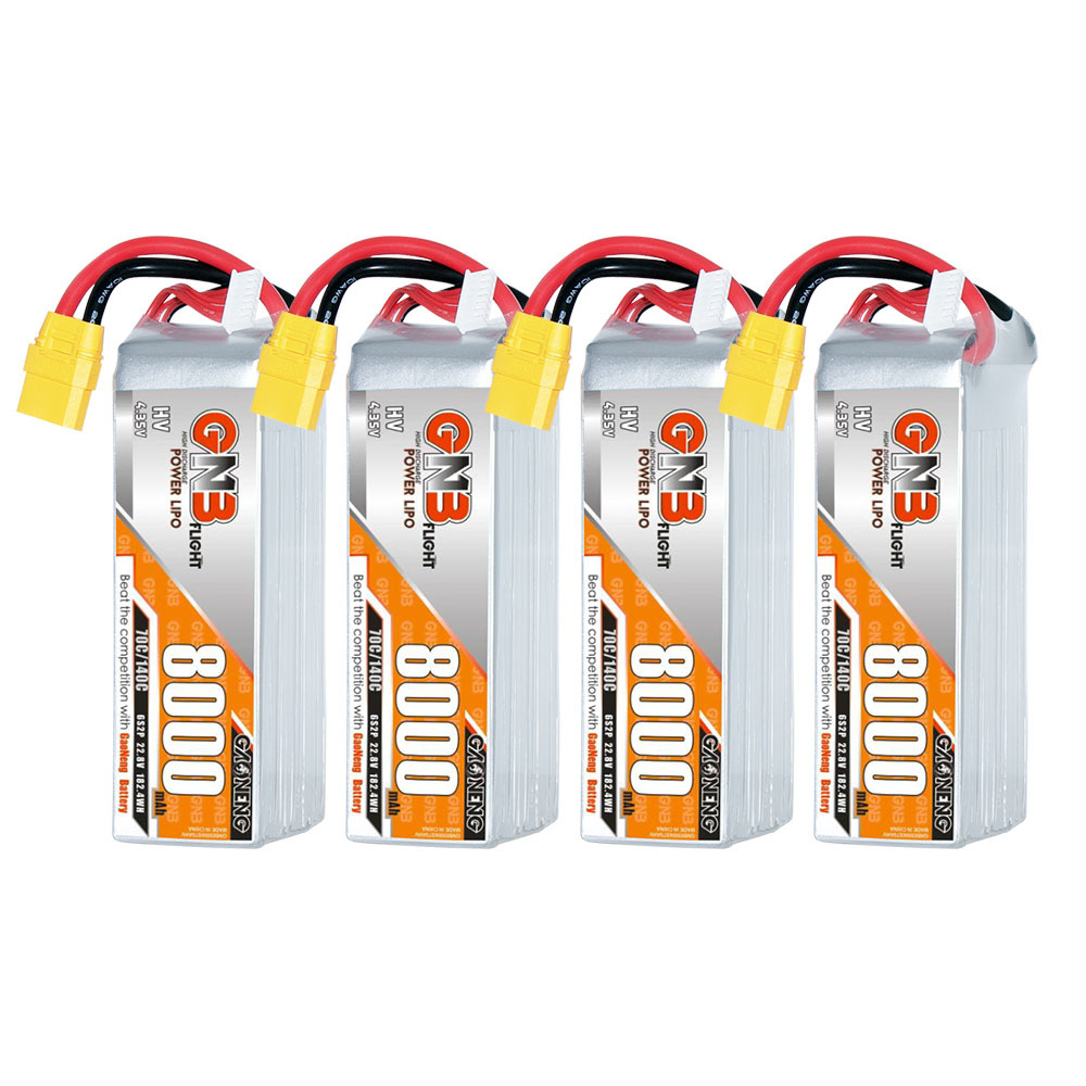 GAONENG GNB HV 6S 22.8V 8000mAh 70C LiPo Battery XT90