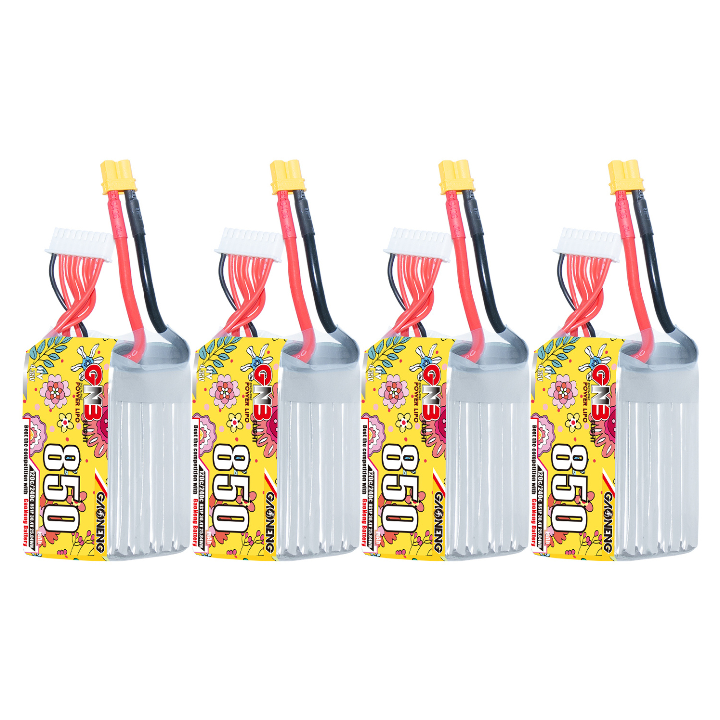 GAONENG GNB LiHV 8S 30.4V 850mAh 120C XT30 Connector LiPo Battery