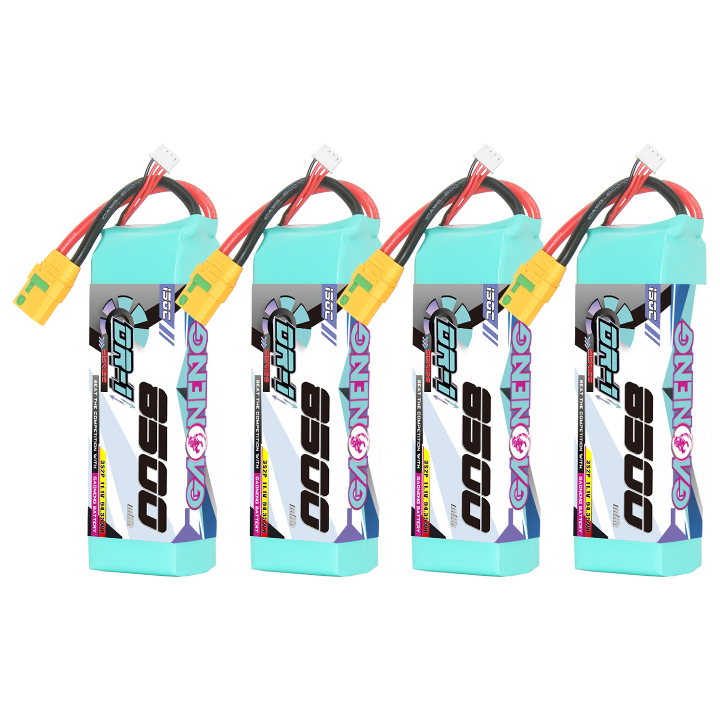 GAONENG GNB DR-1 Series 3S 14.8V 8500mAh 150C LiPo Battery XT90S Anti Spark