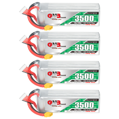 GAONENG GNB 6S 22.2V 3500mAh 70C LiPo Battery XT60