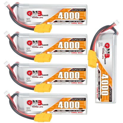 GAONENG GNB LiHV 2S 7.6V 4000mAh 70C LiPo Battery XT90