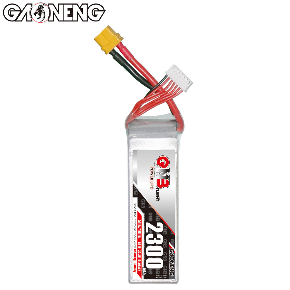 GAONENG GNB 6S 22.2V 2300mAh 50C XT60 LiPo Battery