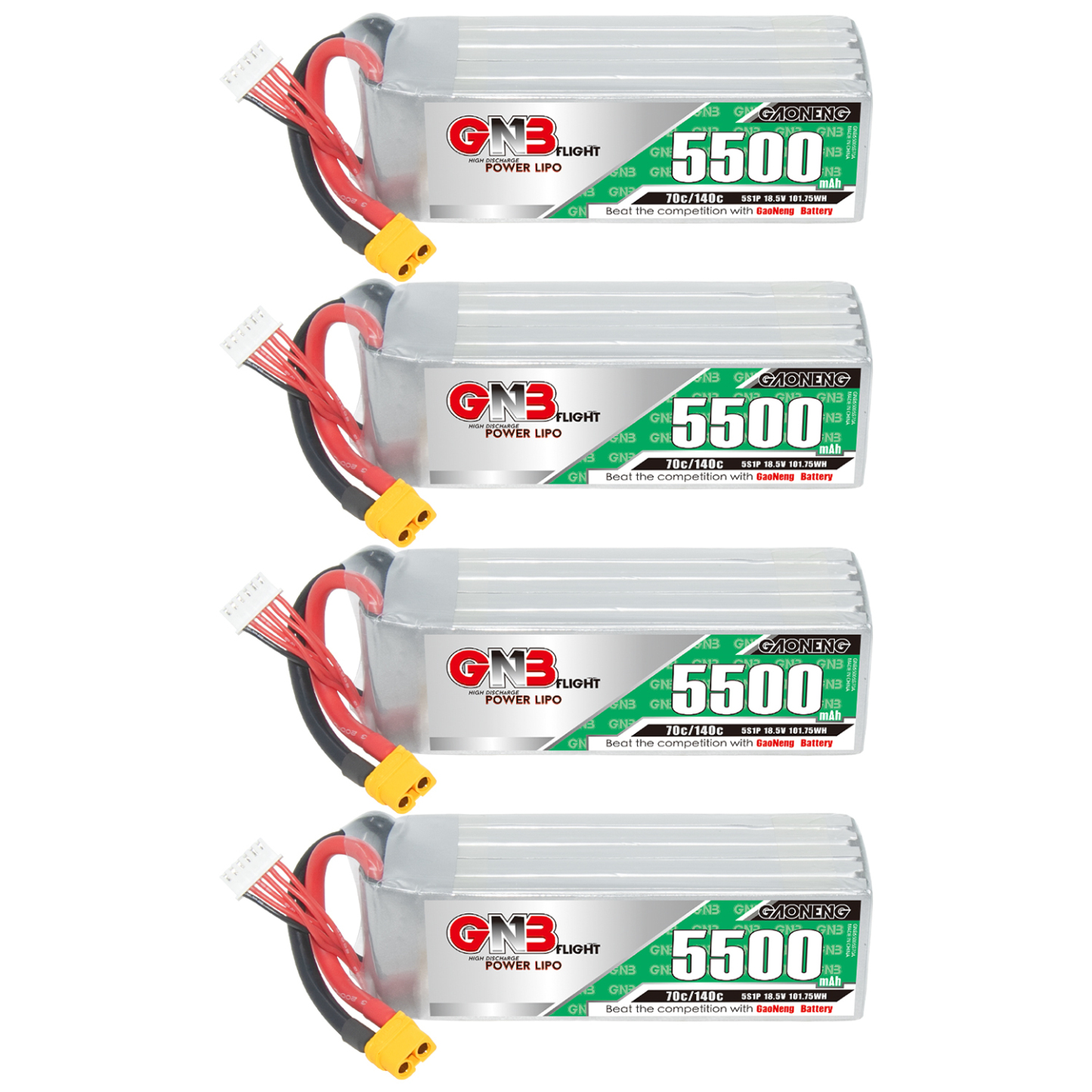 GAONENG GNB 5S 18.5V 5500mAh 70C XT60 LiPo Battery