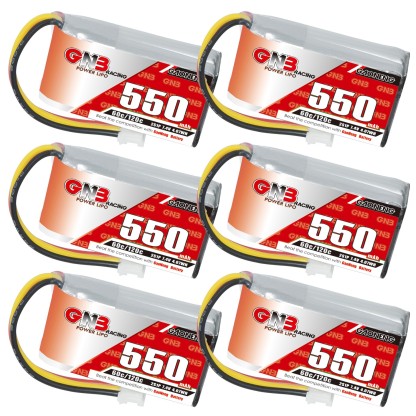 GAONENG GNB 2S 7.4V 550mAh 60C LiPo Battery PH2.0 3Pin Connector