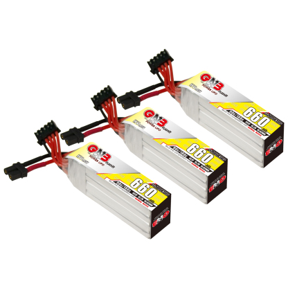 GAONENG GNB 4S 15.2V 660mAh 90C XT30 LiPo Battery Long Type