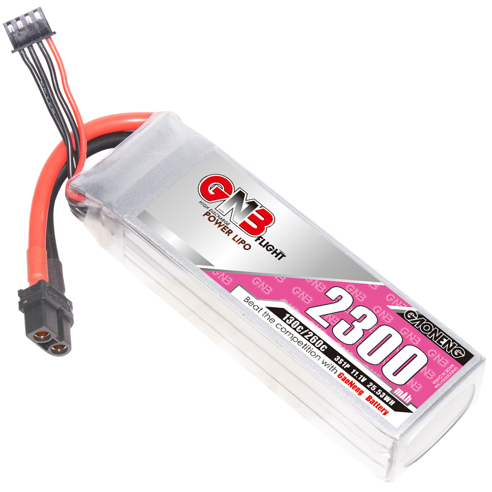 GAONENG GNB 3S 11.1V 2300mAh 130C XT60 LiPo Battery