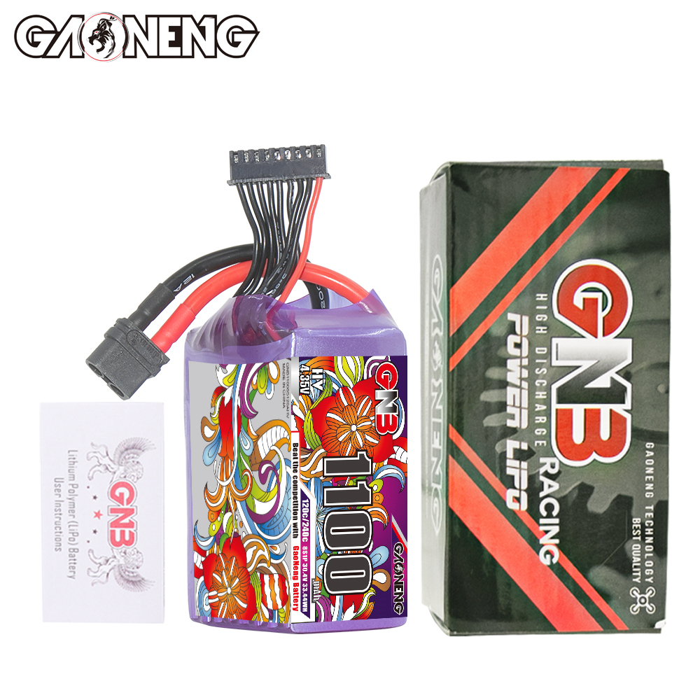 GAONENG GNB LiHV 8S 30.4V 1100mAh 120C XT60 LiPo Battery