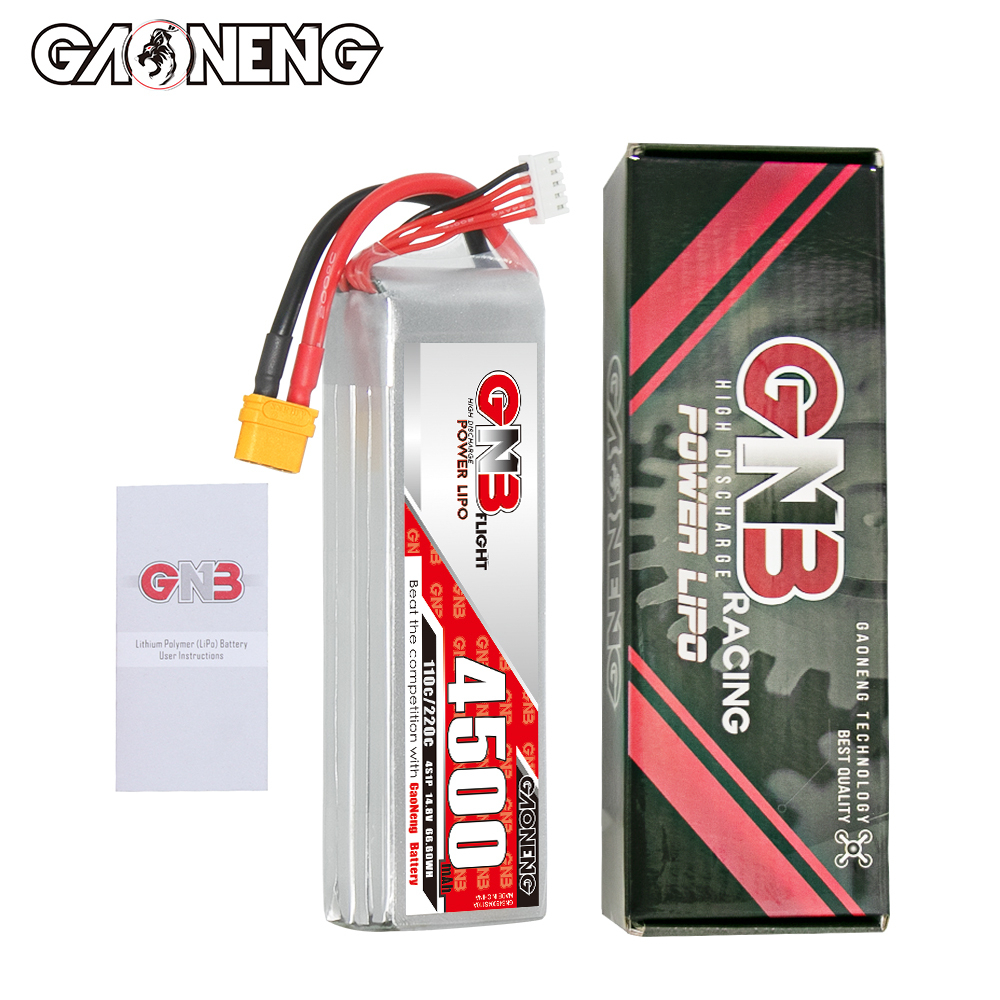 GAONENG GNB 4S 14.8V 4500mAh 110C LiPo Battery XT60