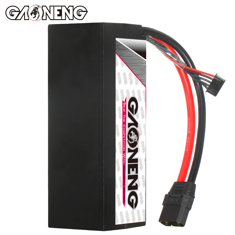 GAONENG GNB LiHV 4S 15.2V 8500mAh 140C Cabled Hard Case LiPo Battery XT90