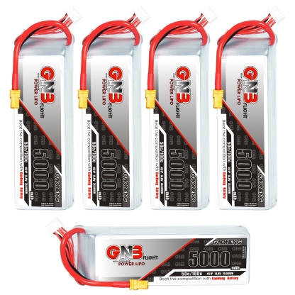 GAONENG GNB 4S 14.8V 5000mAh 50C LiPo Battery XT60