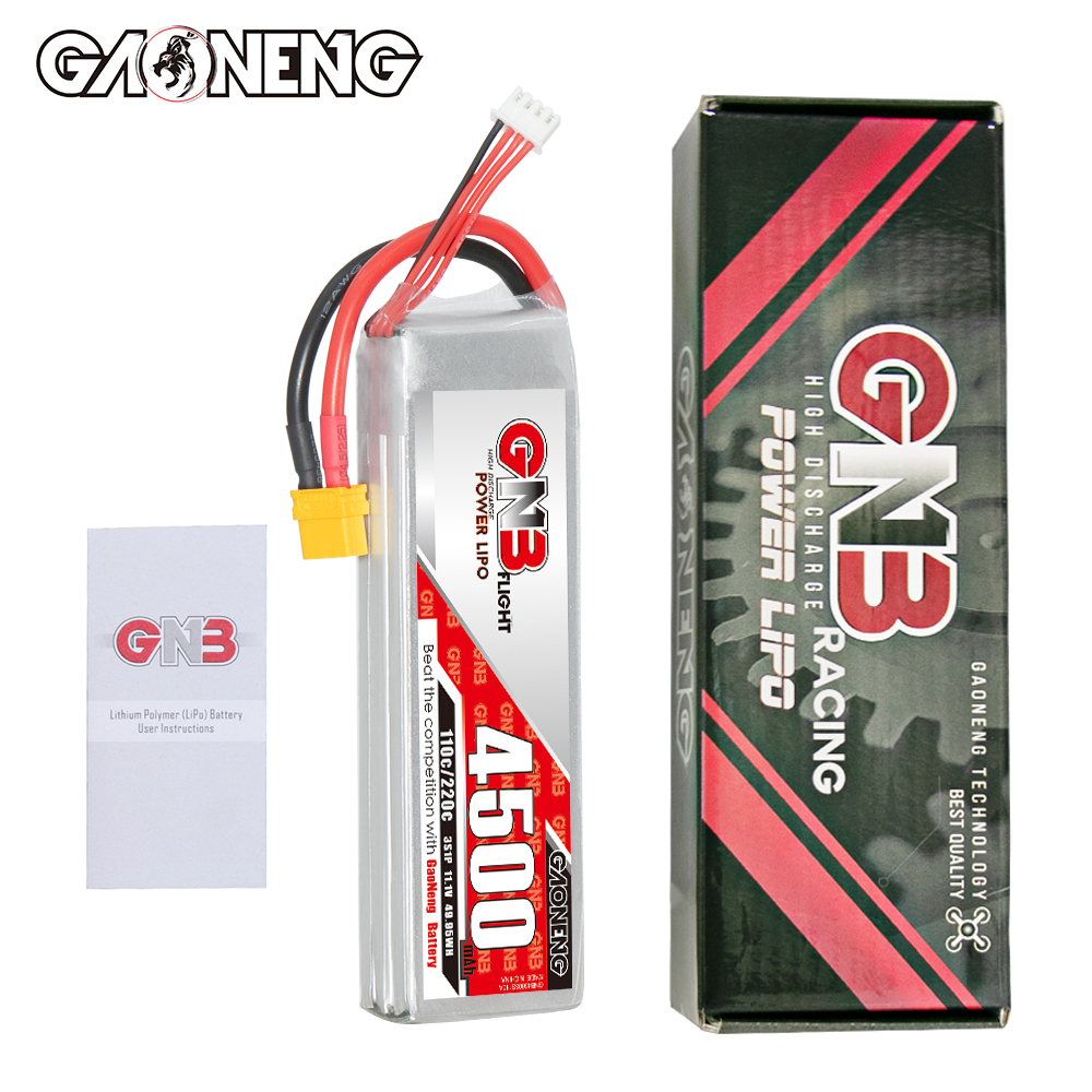 GAONENG GNB 3S 11.1V 4500mAh 110C LiPo Battery XT60