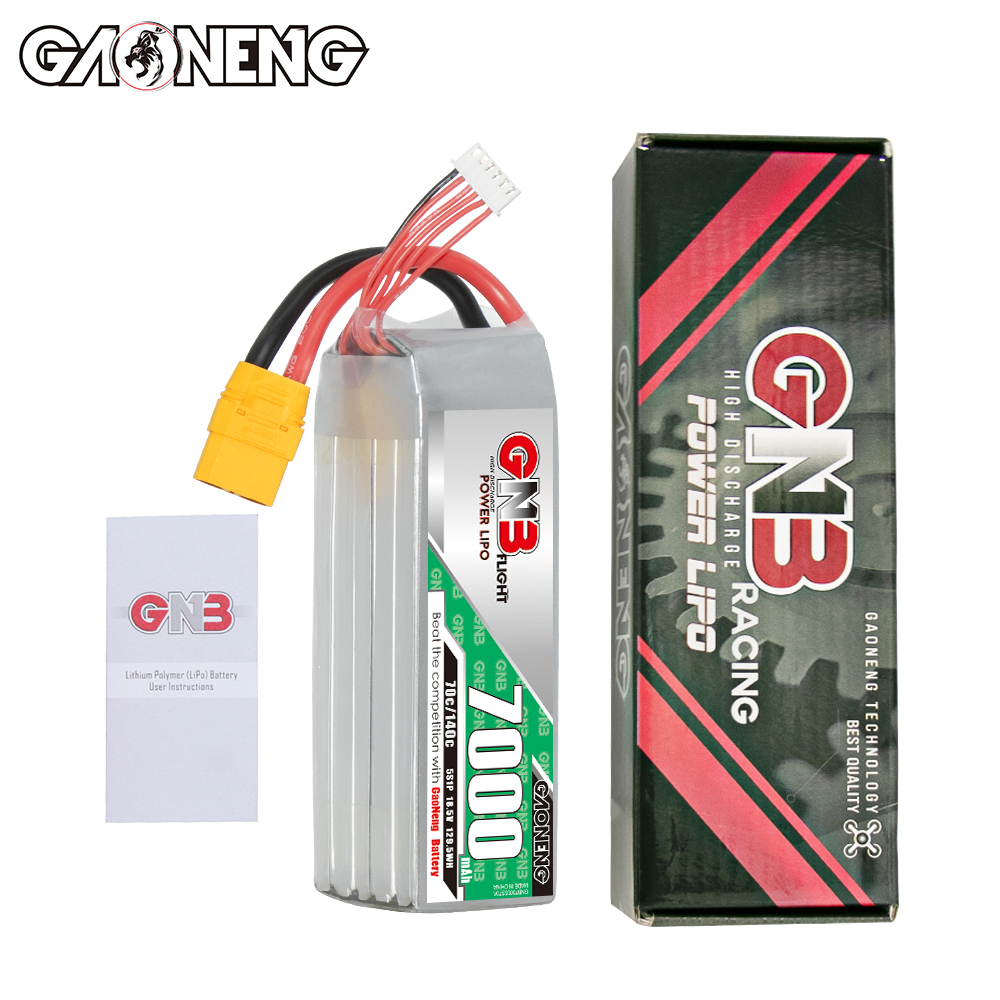 GAONENG GNB 5S 18.5V 7000mAh 70C LiPo Battery XT90