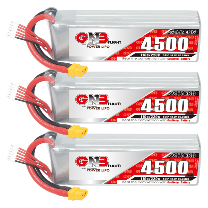 GAONENG GNB 5S 18.5V 4500mAh 110C LiPo Battery XT60