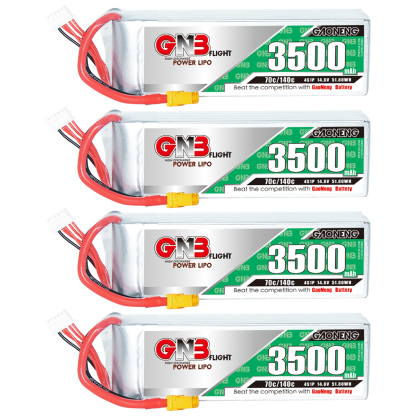 GAONENG GNB 4S 14.8V 3500mAh 70C XT60 LiPo Battery