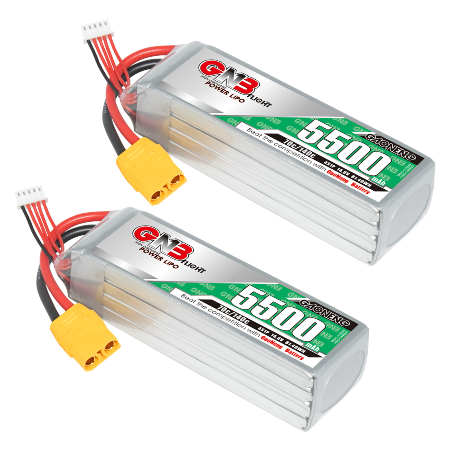 GAONENG GNB 4S 14.8V 5500mAh 70C XT90 LiPo Battery