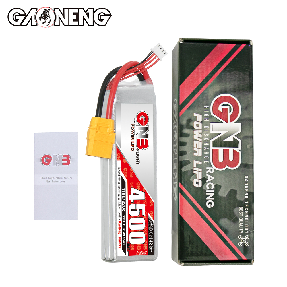 GAONENG GNB 3S 11.1V 4500mAh 110C LiPo Battery XT90