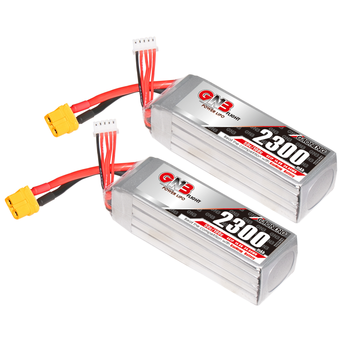GAONENG GNB 4S 14.8V 2300mAh 50C XT60 LiPo Battery