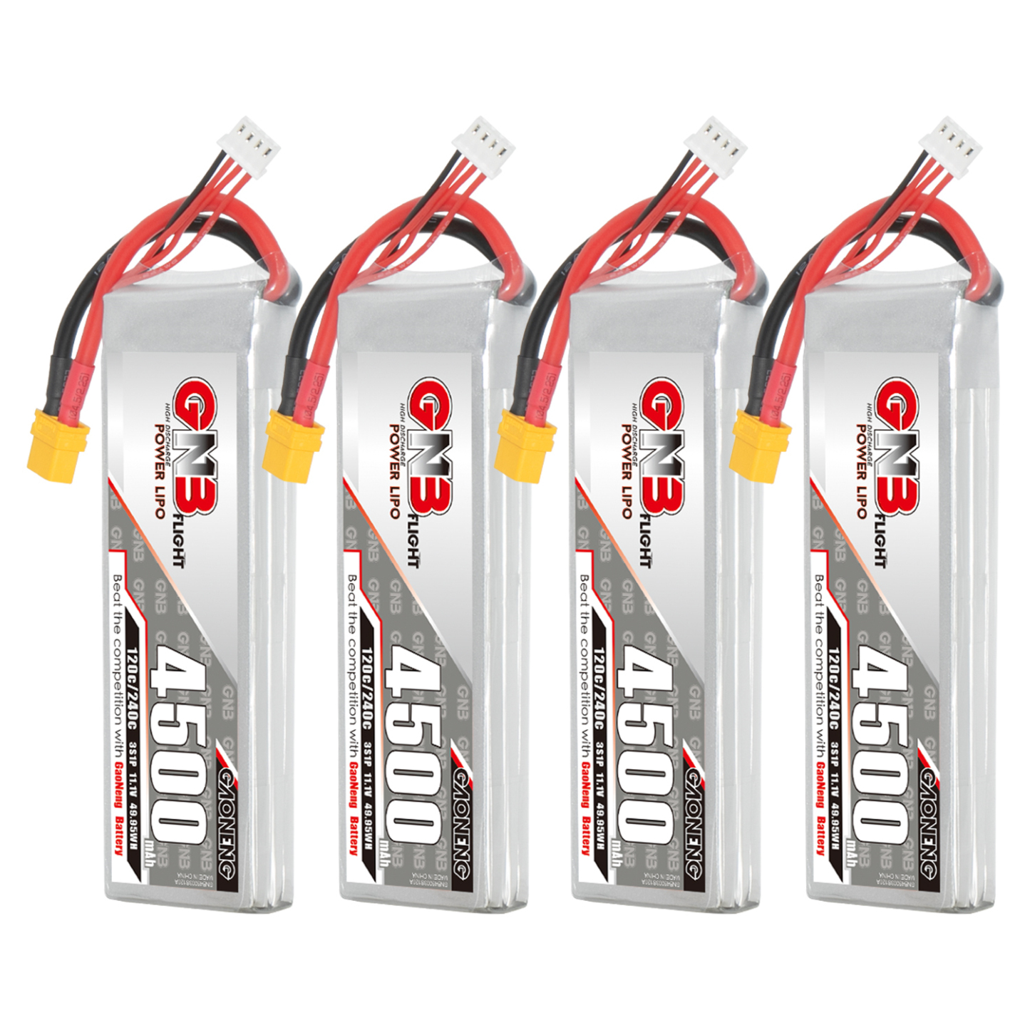 GAONENG GNB 3S 11.1V 4500mAh 120C LiPo Battery XT60
