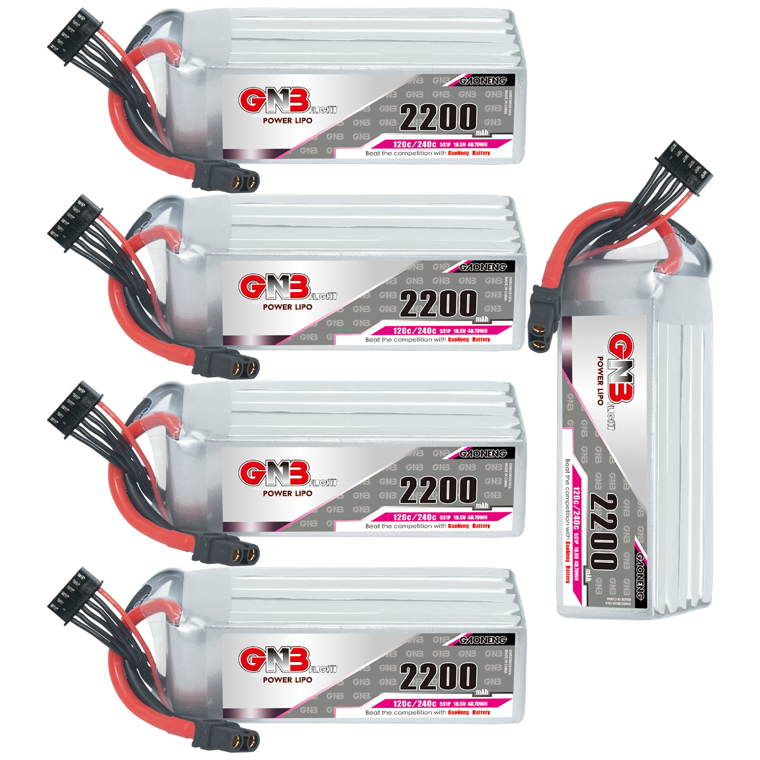 GAONENG GNB 5S 18.5V 2200mAh 120C XT60 LiPo Battery