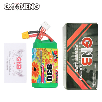 GAONENG GNB 3S 11.1V 930mAh 120C XT30 LiPo Battery