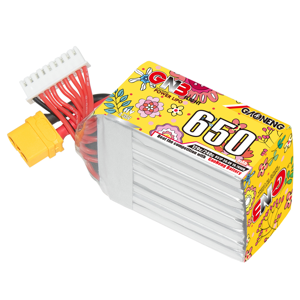 GAONENG GNB LiHV 8S 30.4V 650mAh 120C XT60 LiPo Battery