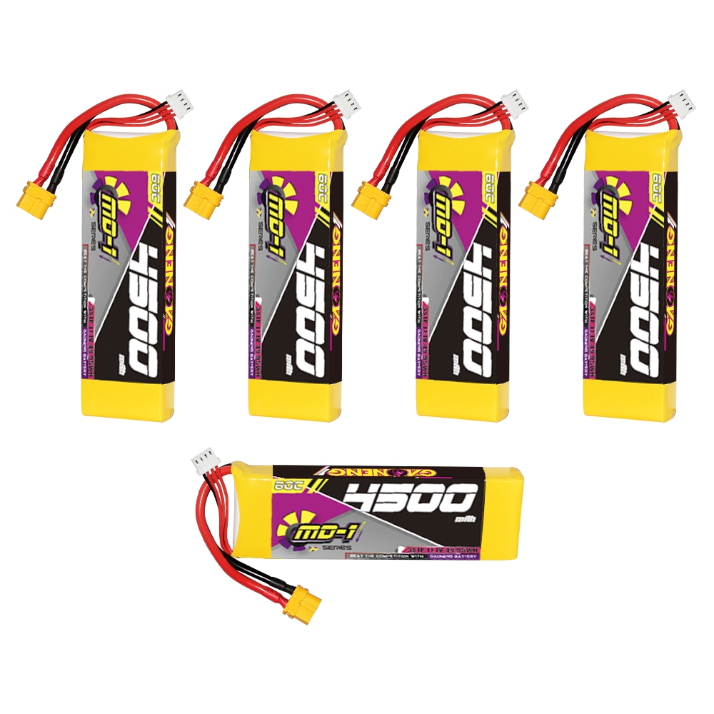 GAONENG GNB MD-1 Series 3S 11.1V 4500mAh 60C LiPo Battery XT60