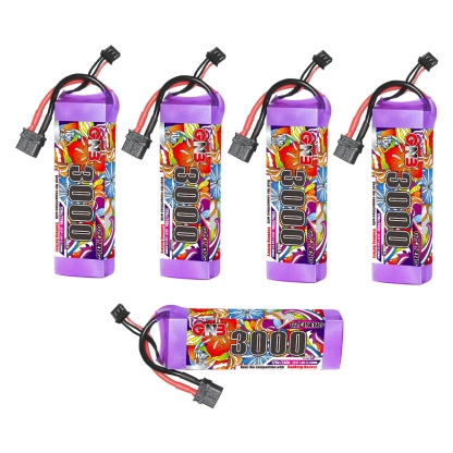 GAONENG GNB LiHV 2S 7.6V 3000mAh 120C LiPo Battery XT60 Connector