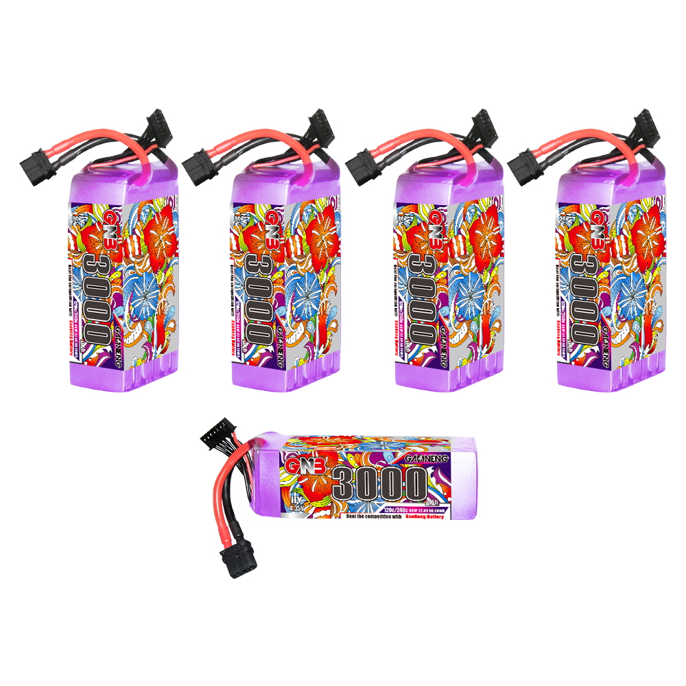 GAONENG GNB 6S 22.8V 3000mAh 120C XT60 LiPo Battery Drone