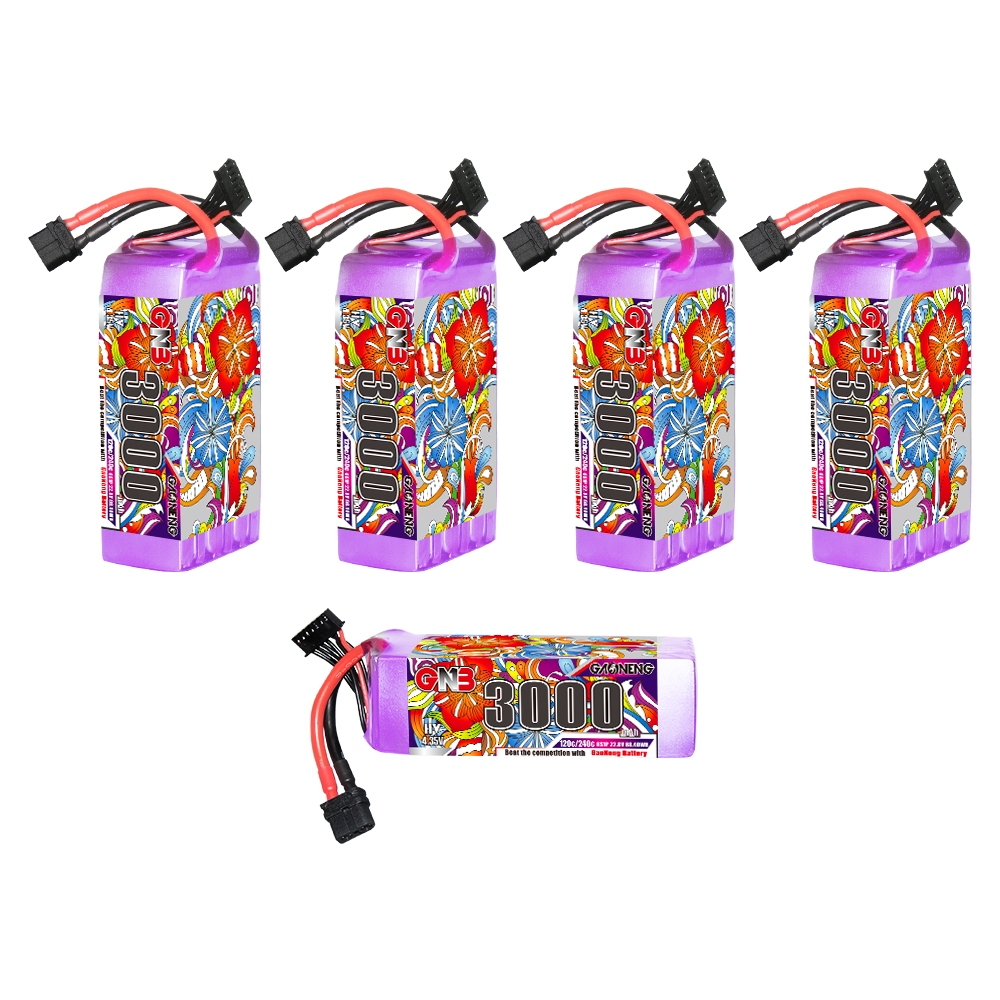 GAONENG GNB LiHV 6S 22.8V 3000mAh 120C XT60 LiPo Battery