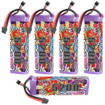 GAONENG GNB LiHV 2S 7.6V 5200mAh 120C LiPo Battery XT60
