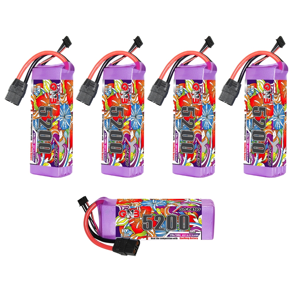 GAONENG GNB LiHV 4S 15.2V 5200mAh 120C LiPo Battery XT90