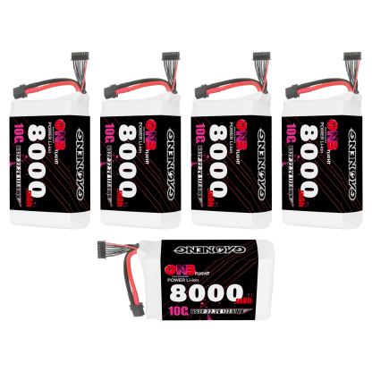 GAONENG GNB 6S 22.2V 8000mAh 10C XT60 Li-ion Battery made with Samsung 21700