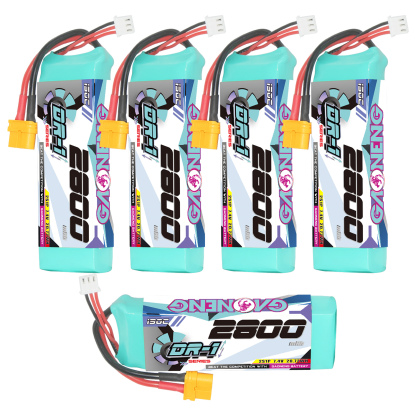 GAONENG GNB DR-1 Series 2S 7.4V 2800mAh 150C LiPo Battery XT60