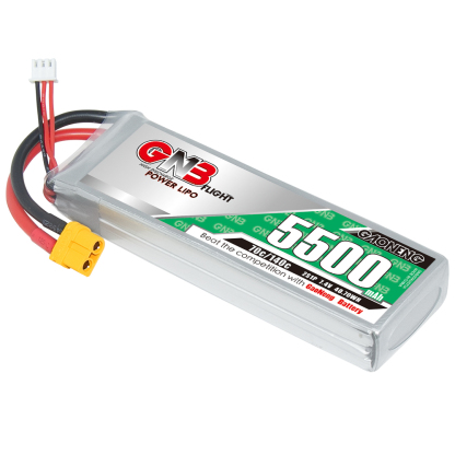 1PCS - GAONENG GNB 2S 7.4V 5500mAh 70C LiPo Battery XT60